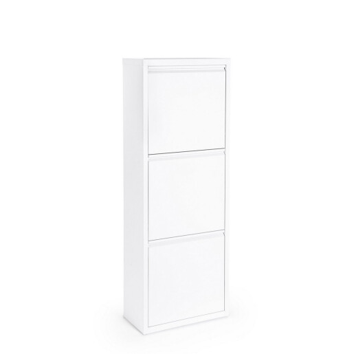Pantofar otel alb Fredys 50x25x133 cm