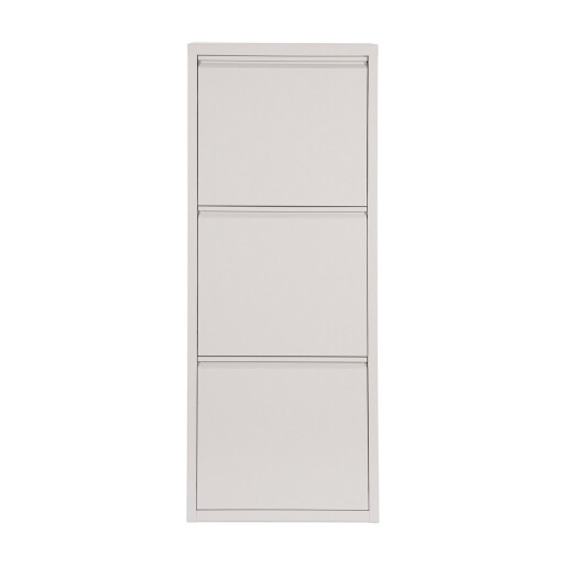 Pantofar otel taupe Fredys 50x25x133 cm