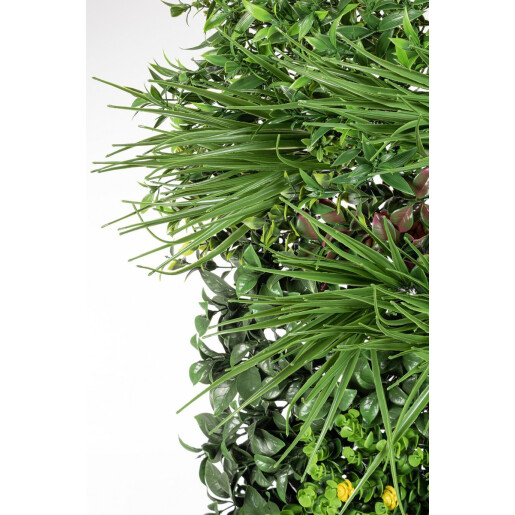Panou plante artificiale multicolor 100x100 cm
