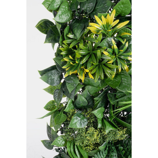 Set 4 panouri plante artificiale 50x50 cm