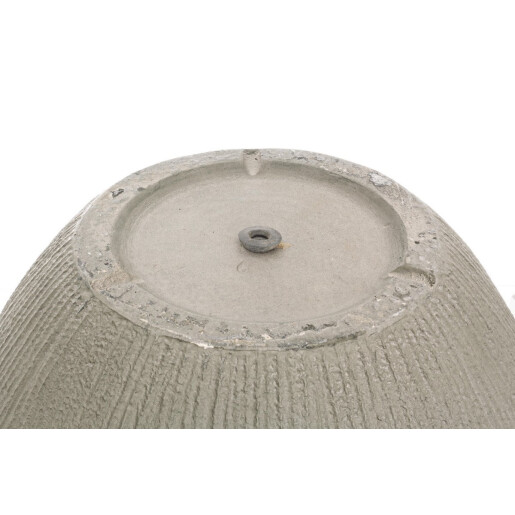 Set 2 ghivece flori fibra sticla verde Brush Ø39,5x30h; ø51x39h