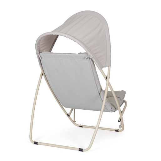 Fotoliu gradina textil otel bej Taito 113x86x142h