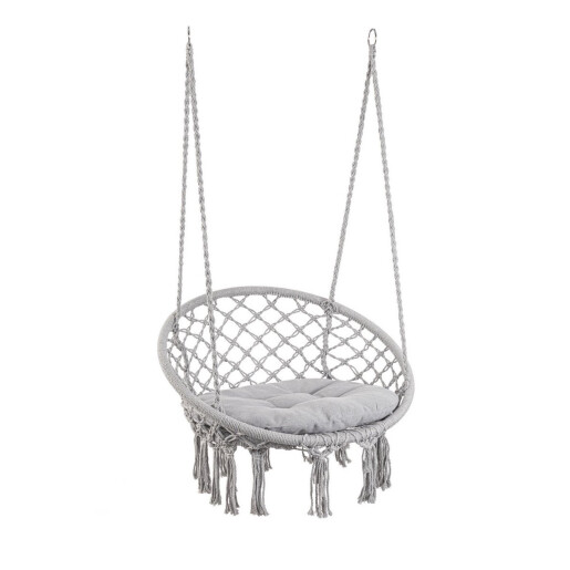 Hamac bumbac gri Javier 80x130 cm