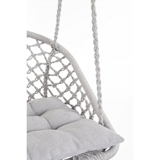 Set 2 hamace bumbac gri Javier 88x69x130 cm