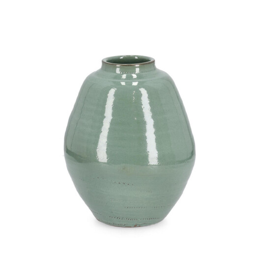 Vaza flori teracota verde Esma Ø30,5x41h