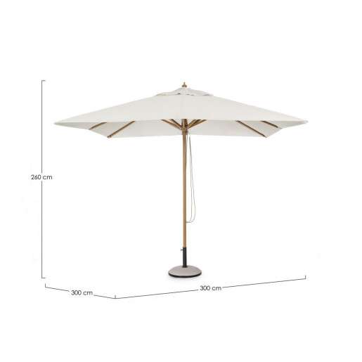 Umbrela gradina Eclipse 300x300x260 cm