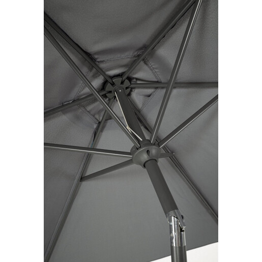 Umbrela gradina gri Kalife 270x235 cm