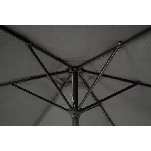 Umbrela gradina gri Kalife 270x235 cm