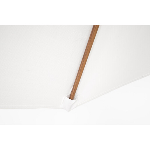 Umbrela gradina maro alb Palinuro 300x246 cm
