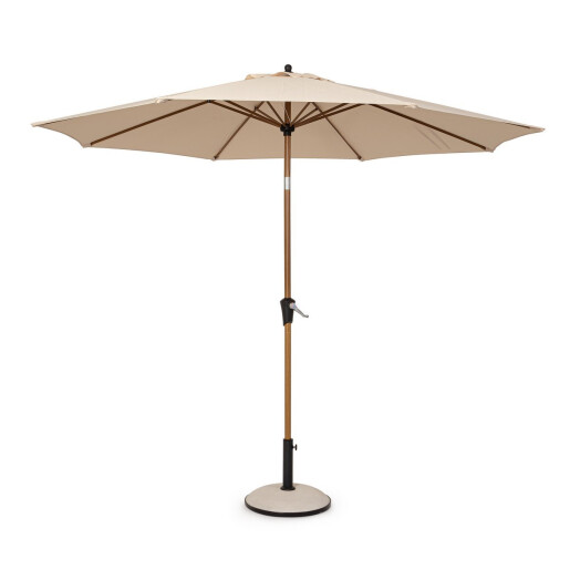 Umbrela gradina maro bej Palinuro 300x246 cm