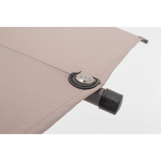 Umbrela gradina gri taupe Brasil 400x200x236 cm