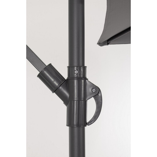 Umbrela gradina gri charcoal Nizza Ø300x235h