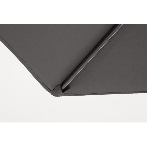Umbrela gradina gri charcoal Nizza Ø300x235h