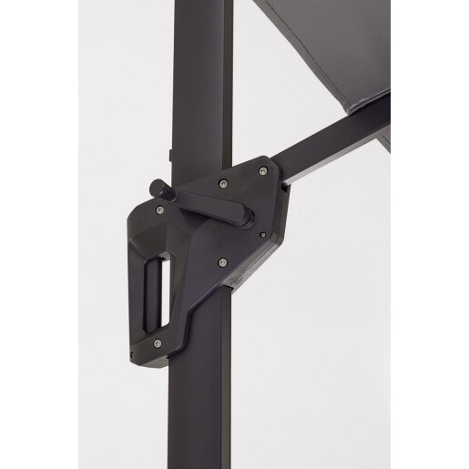 Umbrela gradina gri charcoal Porto 400x300x250h