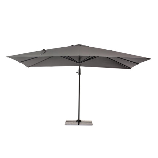 Umbrela gradina gri charcoal Porto 400x300x250h