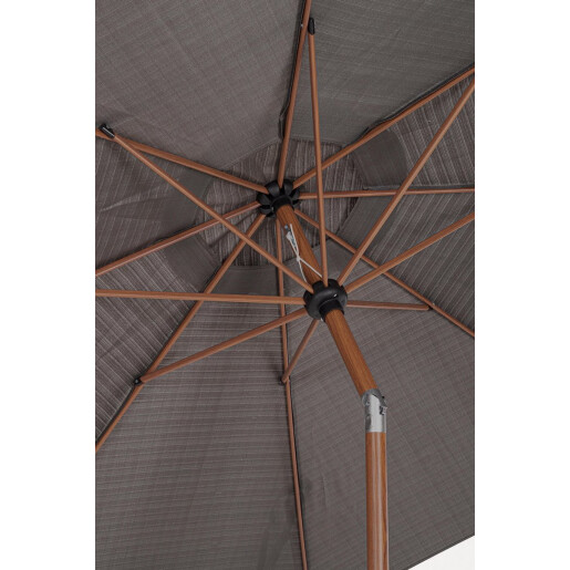 Umbrela gradina natur gri Palinuro Ø300x246h