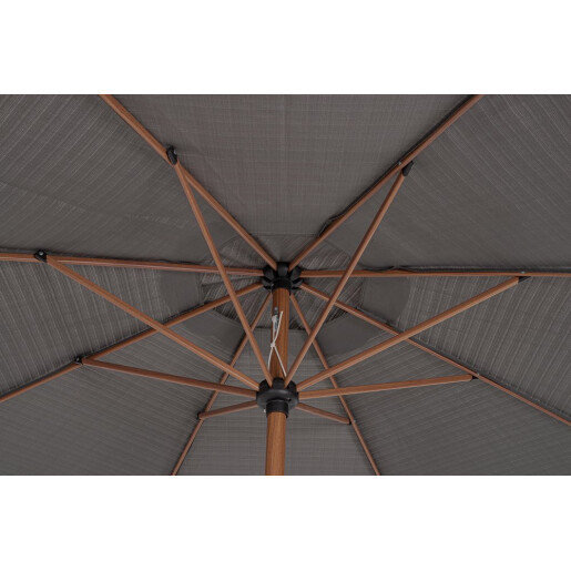 Umbrela gradina natur gri Palinuro Ø300x246h
