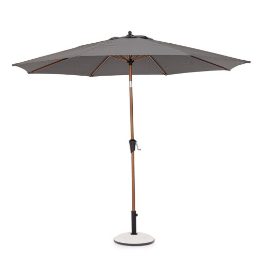 Umbrela gradina natur gri Palinuro Ø300x246h