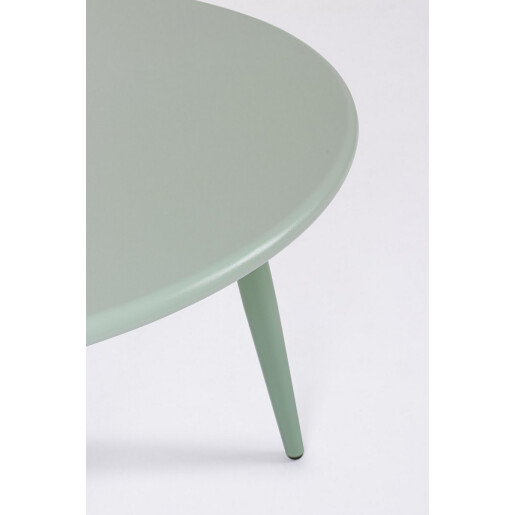 Set mobilier gradina otel verde textil bej Nixie 51x40 cm, 65x45 cm, 77x64x68 cm, 121x64x68 cm