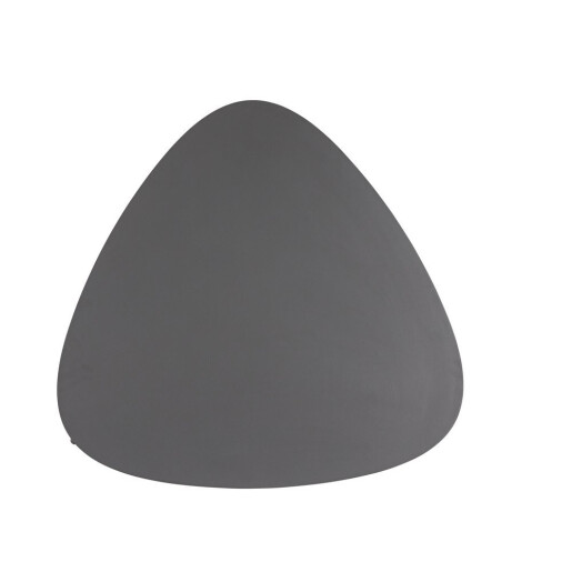 Set 2 masute cafea otel gri antracit Yvonne 77.5x73.5x35h; 77.5x73.5x45h