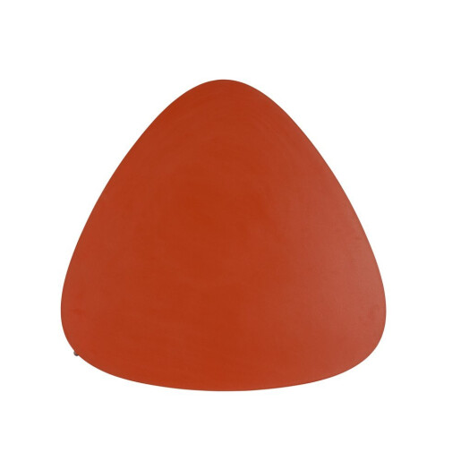 Set 2 masute cafea otel caramiziu Yvonne 77.5x73.5x35h; 77.5x73.5x45h