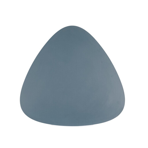 Set 2 masute cafea otel albastru Yvonne 77.5x73.5x35h; 77.5x73.5x45h