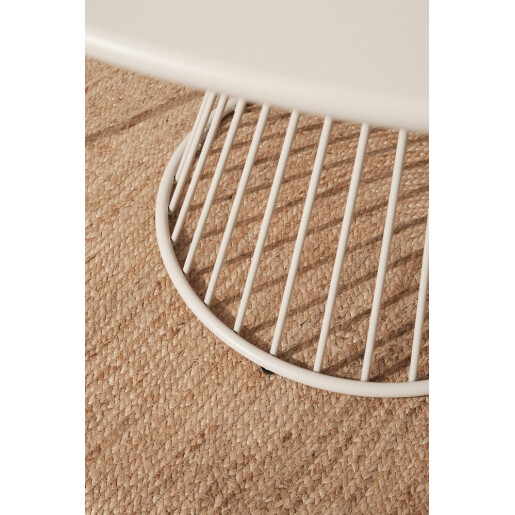 Masa rotunda otel crem gypsum Austin Ø120x75h