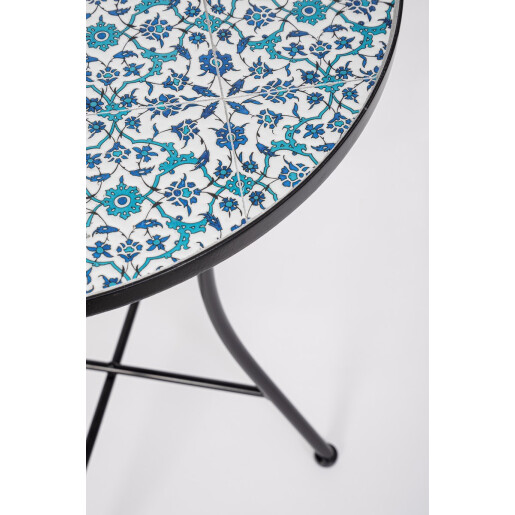 Masa otel ceramica Samos 60x75 cm