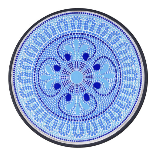 Masa rotunda otel ceramica multicolora Bisanzio Ø60x75h