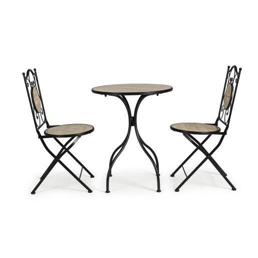 Set mobilier gradina Kansas 38x38x92 cm, 60x75 cm