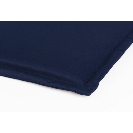 Perna bancuta 3 locuri din textil albastru Nat 153 cm x 48 cm x 3 h