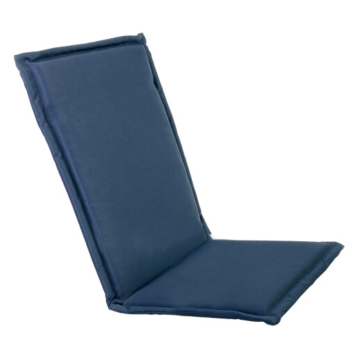 Set 2 perne scaune gradina textil albastru 45x94x3 cm