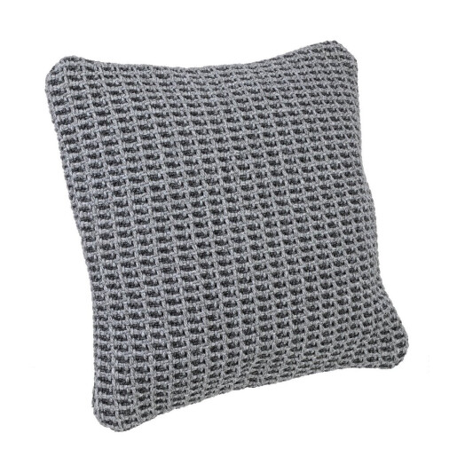 Set 2 fete perna exterior, interior gri negru 45x45 cm