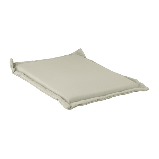 Set 4 perne scaun gradina textil gri Olefin 42x42x3 cm