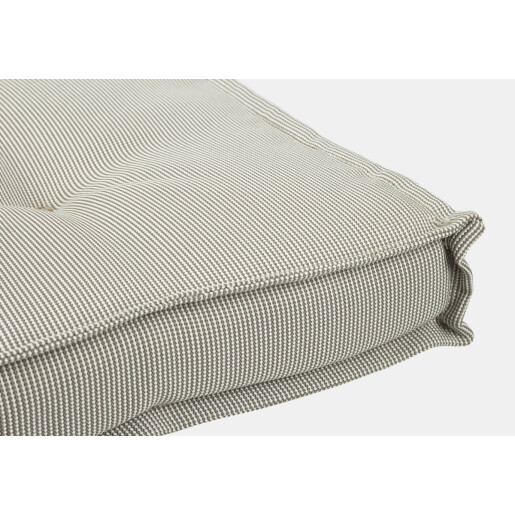 Set 4 perne podea textil bej 40x40x4h