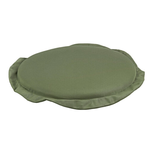 Set 4 perne scaun textil verde Ø42x3h