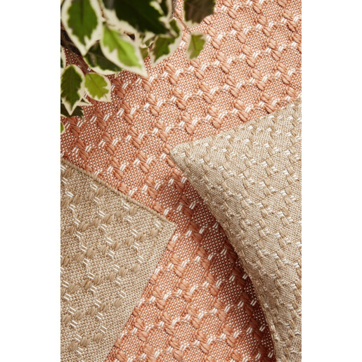 Set 2 fete perna exterior, interior taupe Bhajan 45x2.3x45 cm