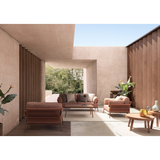 Set 2 fete perna exterior, interior bej Savan 45x2.3x45 cm