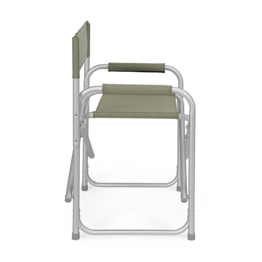 Set 2 scaune gradina aluminiu textilena verde olive Cayo 57x47x79h