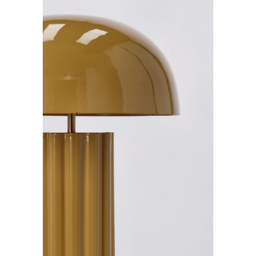 Veioza metal galben Kaiku Ø34x54h