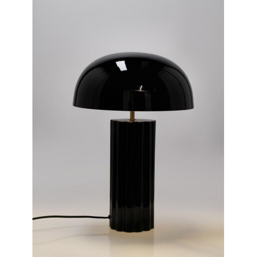 Veioza metal negru Kaiku Ø34x54h