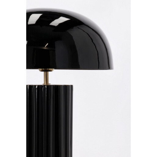 Veioza metal negru Kaiku Ø34x54h