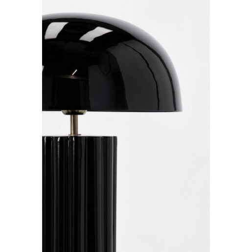 Veioza metal negru Kaiku Ø34x54h