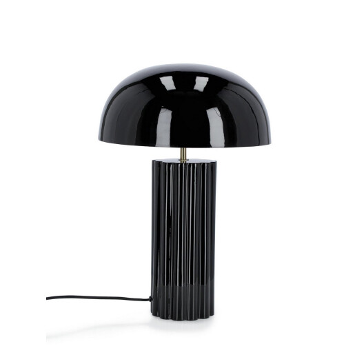 Veioza metal negru Kaiku Ø34x54h
