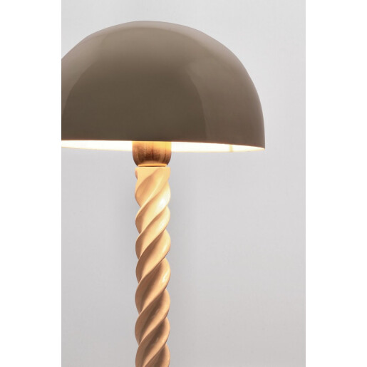 Veioza metal bej Nendo Ø25x52h