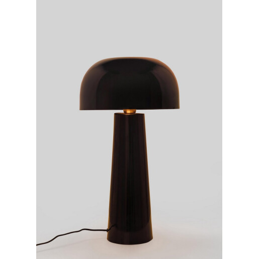 Veioza metal negru Kink Ø32x57h