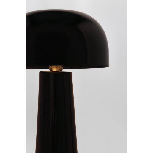 Veioza metal negru Kink Ø32x57h