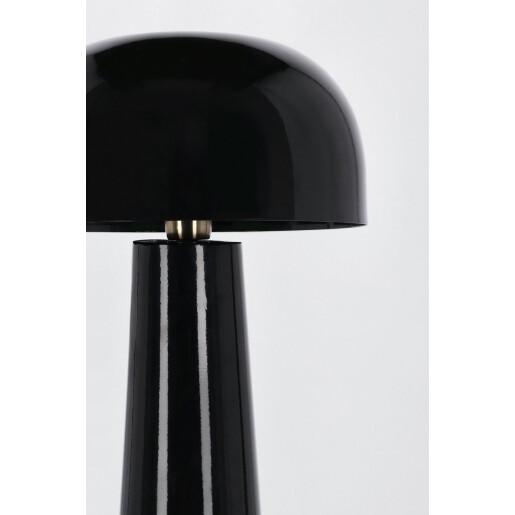 Veioza metal negru Kink Ø32x57h