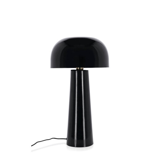 Veioza metal negru Kink Ø32x57h