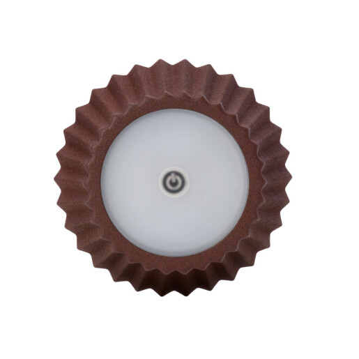 Veioza cu led otel maro Artika 12.5x36 cm